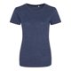 thumbnail image 1 of AWDis - Camiseta entallada para mujer (Azul Marino Jaspeado), 1 of 1