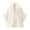 White jacket for women #7, variant on Xinoom Women Herringbone Knit Cape Poncho, Oversized Faux Fur Lapel Collar Shawl Wrap with Buckle Fastener, Warm Fleece‑Lined Winter Layering Outerwear Black,Free Size