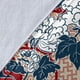 thumbnail image 5 of Manta Premium Tema Rojo Motivo Japonés, 5 of 5