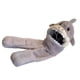 thumbnail image 2 of Gorro de peluche de invierno, bufanda, guantes, gorro de animal, bufanda, manoplas, conjunto, bufanda con capucha, gorro cálido Gris, 2 of 9