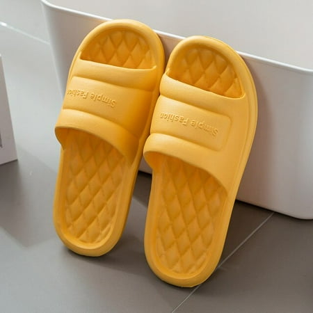 

2021 New Home Slippers Men Women Couples Flip Flops EVA Flat Shoes Indoor Bathroom Sandals Non-slip Summer Sandalias Breathable