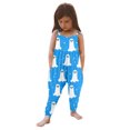 thumbnail image 1 of TJAZFJPA Pyjama de Noël pour Tout-Petit Fille Combinaison à Bretelles Imprimée à la Mode et Décontractée pour Filles Pantalon Ha Yi Ha Lun Combinaison pour Enfants Pyjama de Noël pour Enfants 3-4 Ans, 1 of 5