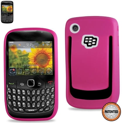 Blackberry Curve Belt Clip - Belt Clip Polymer Case For Blackberry Curve 8530 Hot Pink