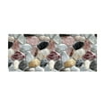 thumbnail image 2 of ERK Tapis d'Entrée à Motif de Galets 3D, Lavable, 50x120cm, 2 of 5