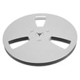 thumbnail image 1 of 1/4 7 Inch Empty Aluminum Alloy Take Up Reel To Reel Small Hub, 3 Holes Universal Open Reel Sound Tape Empty Reel, Opening Machine Part For Nab, 1 of 8