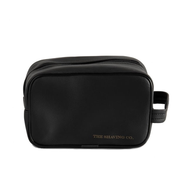 Neceser The Shaving Co Texturizado Negro amarillo 1