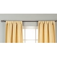 thumbnail image 2 of Golden Tab Top Matka Raw Silk Curtain / Drape  - 80W x 84L - Piece, 2 of 2