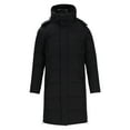thumbnail image 2 of KIHOUT Men's Winter Cotton Coats Water-Repellent Windproof Thicken Parkas Long Hooded Padded Puffer Jacket, 2 of 9
