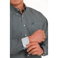thumbnail image 3 of Cinch Blue Multi Color Weave Print - Mens Shirt  - Mtw1105516, 3 of 4