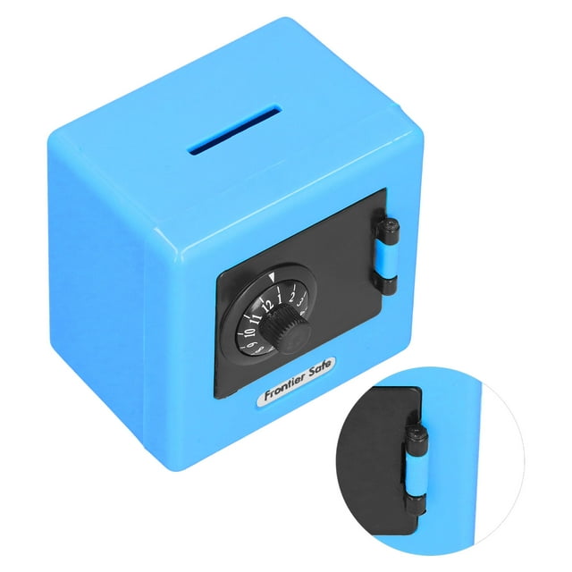 Garosa Coffre-Fort pour Enfants, Étui de Rangement pour Argent pour Enfants Coffre-Fort de Simulation Cadenas à Code Boîte d'Épargne pour Pièces et Argent pour Enfants, Boîte d'Épargne