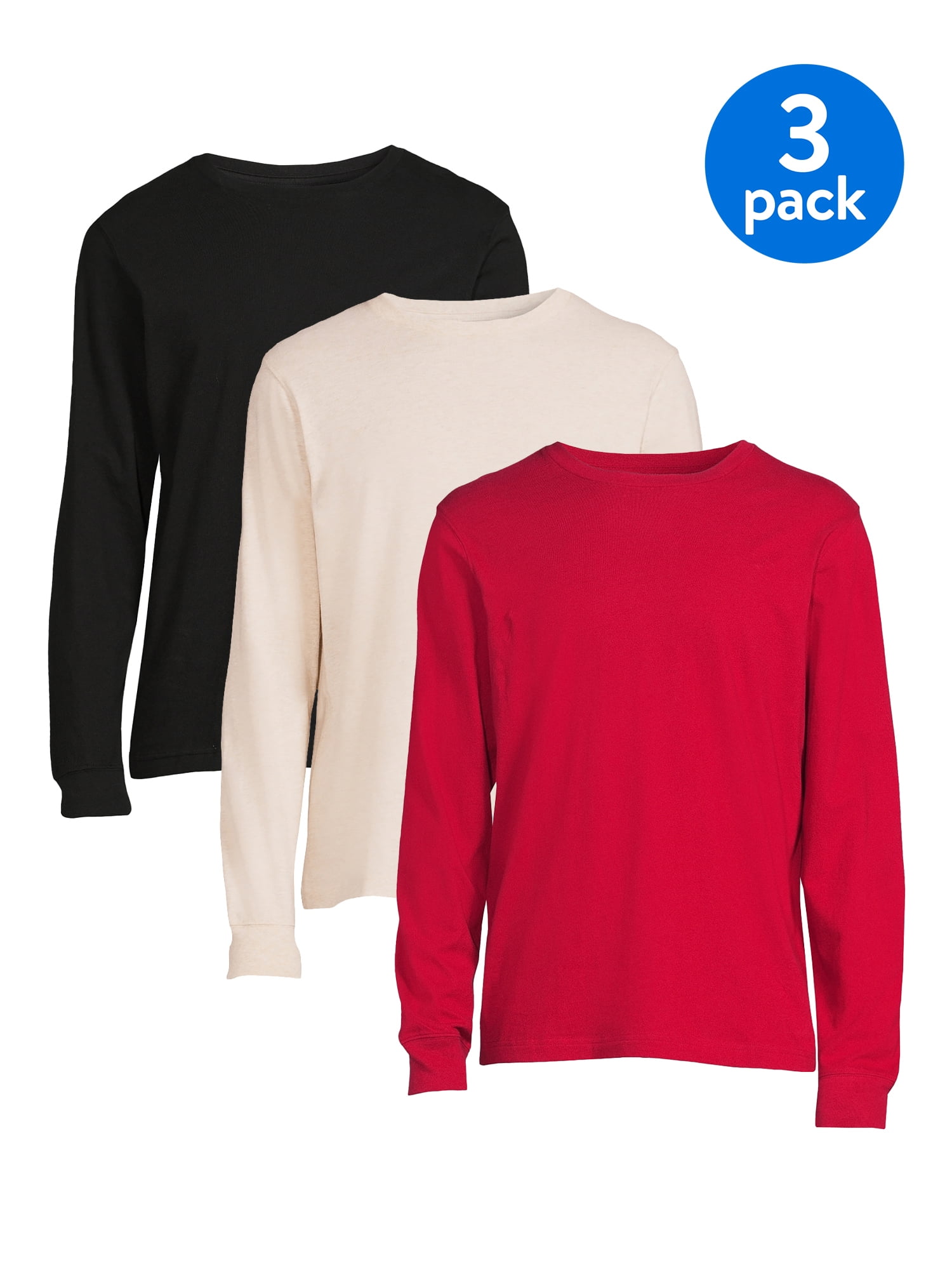 george crew neck long sleeve tee