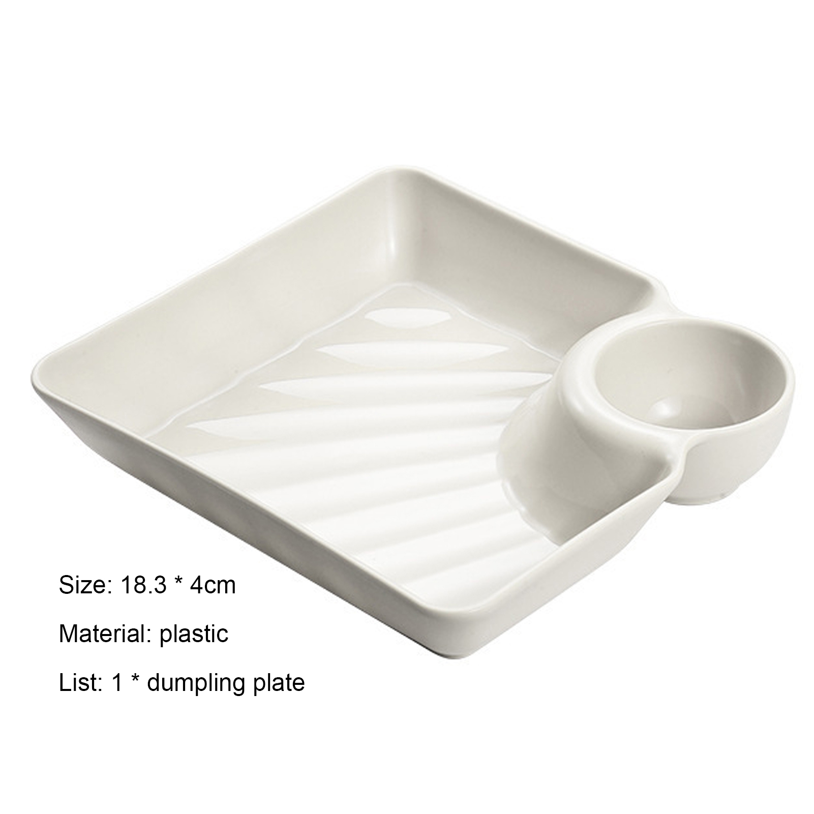 LALAFINA 9 Pcs Snack serving dishes plastic snack plate appetizer plates  dinner serving plate Snack Tableware dish pan kids trays for eating