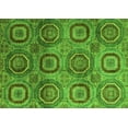 thumbnail image 1 of Ahgly Company Indoor Rectangle Abstract Green Modern Area Rugs, 4' x 6', 1 of 4
