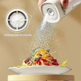 thumbnail image 5 of 2025 180ml Glass Salt Shaker with Press-Type Control, Sealed Seasoning Jar for Kitchen Use, Easy to Clean B, 5 of 5