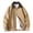 Khaki, variant on Men Letter Winter Jackets for Men Streetwear Flight Coats