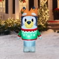 thumbnail image 2 of Christmas Yard Inflatable Bluey in Christmas Sweater BBC, 5 ft, 2 of 6