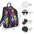 thumbnail image 2 of Easygdp Neon Pop Art Pitbull para Easygdp Yak - Mochila Casual Ligera y Resistente para Viaje y Senderismo para Hombres y Mujeres, 2 of 7