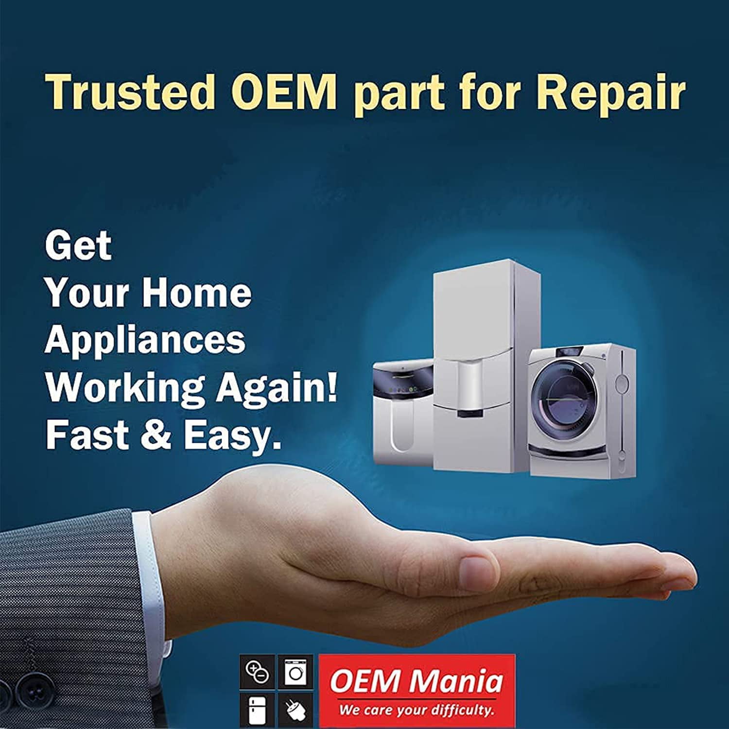 OM75P(10) Magnetron OEM Replacement for  Microwave Oven - Compatible with , Hotpoint,