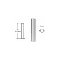 thumbnail image 4 of CRL PP0824CBS Brushed Stainless 24" Round PP08 Elegant Series Counter/Partition Center Post, 4 of 4