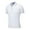 White, variant on MIXUE Polo Shirts For Men Summer Silk Solid Color Lapel Button Down Short Sleeve Fashion T Shirts Daily-Wear,White,XL