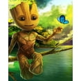 thumbnail image 1 of Disney Marvel Baby Groot diy diamond painting full drill diamond embroidery mosaic diamond stitch rhinestone kits home decorsquare 50x65cm Gao Jinjia LED, 1 of 2