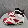 thumbnail image 1 of N I-K-E A i r-Jor-dan 6 VI Carmine 2014 Size 10.5 Red White 384664-160 Retro, 1 of 6