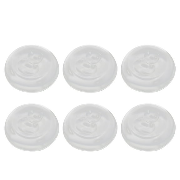 WHAMVOX  6 Pcs Wall Protectors from Door Knobs Stoppers for Bottom of Bumper