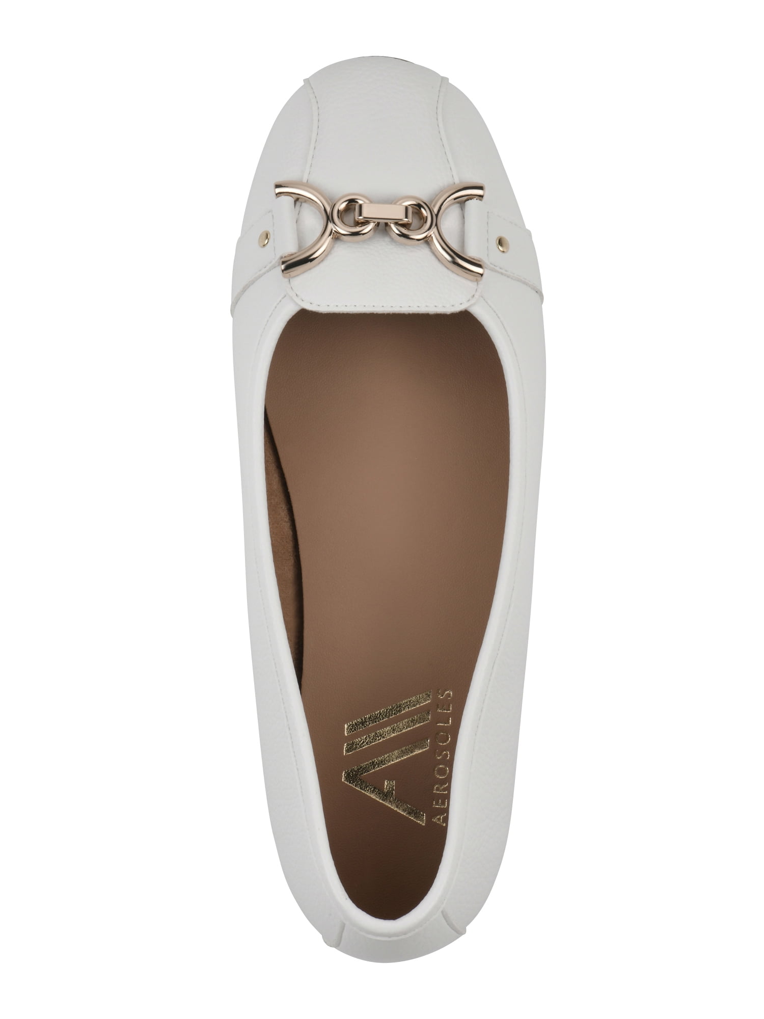 Aerosoles Big Ben Women's Comfort Buckle Ballet Flats, Wide Width Available