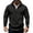 AY25-Black, variant on Mens Tactical Hoodie Lightweight Fleece Quarter Zip Pullover Warm Sweatshirts 1/4 Zip Casual Fall Winter Daily Wear Army Green M