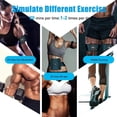 thumbnail image 2 of Cinturón tonificador de abdominales y brazos para fitness, ejercicios de adelgazamiento, gimnasio en casa, desarrollo muscular, 2 of 8