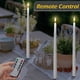 thumbnail image 5 of Velas cónicas LED sin llama Tuanse de 31,5 cm, funcionan con pilas, 5 of 6