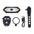 thumbnail image 2 of 32 LED Wireless Remote Control Turn Signal Tail Light with USB Charging and Speaker for Night Riding Warning, 2 of 2