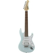 Mitchell TD100 Short-Scale Electric Guitar Powder Blue 3-Ply White Pickguard