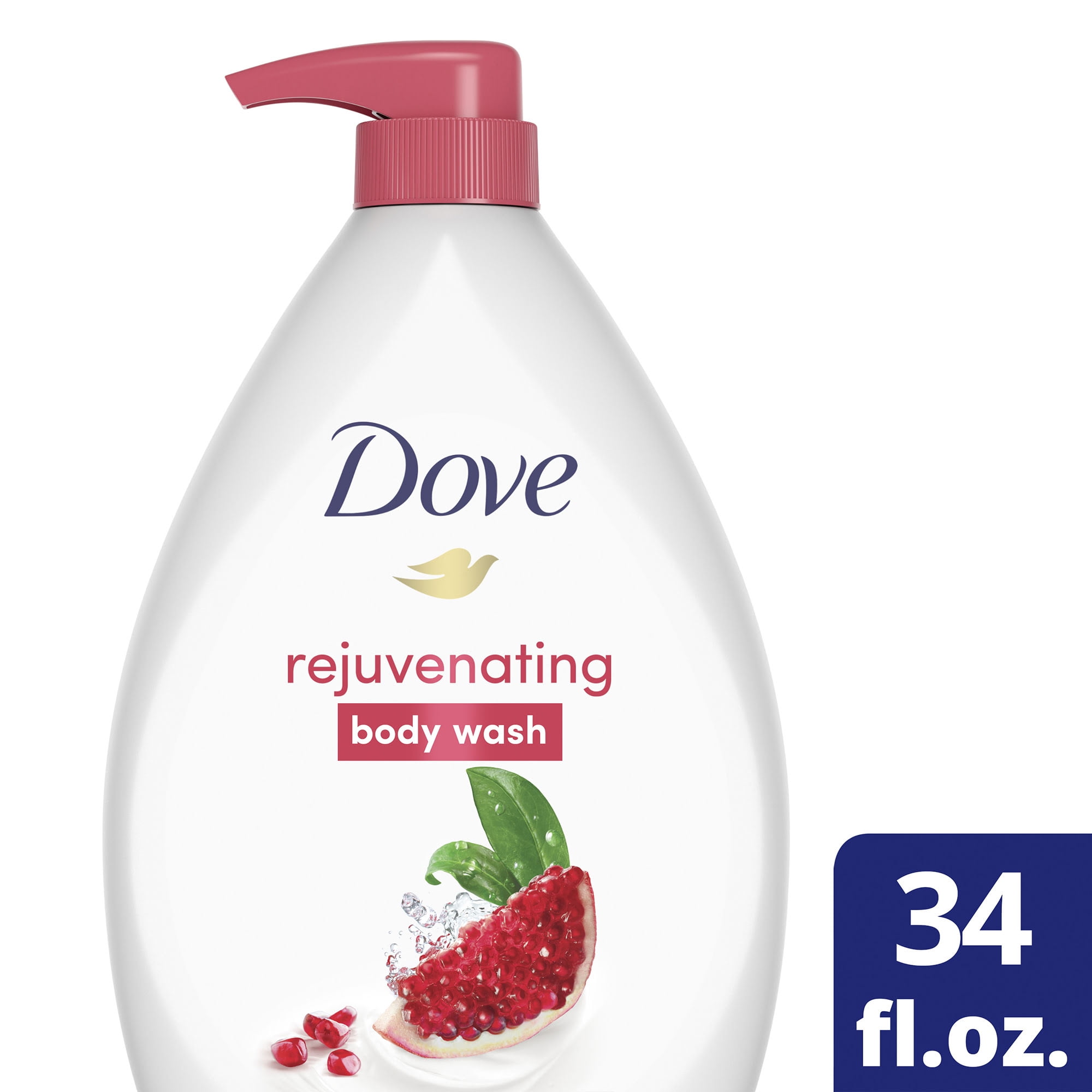Dove Rejuvenating Body Wash Pomegranate and Hibiscus Tea Effectively