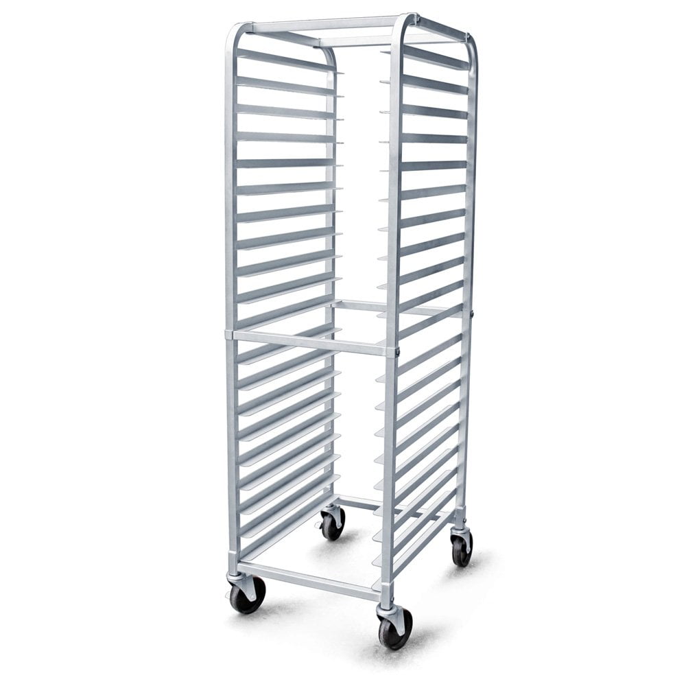 New Star 36527 Aluminum 20 Tier Commercial Kitchen Bun Pan Sheet Pan Rack 26 By 20 By 69 Inch Walmart Com Walmart Com