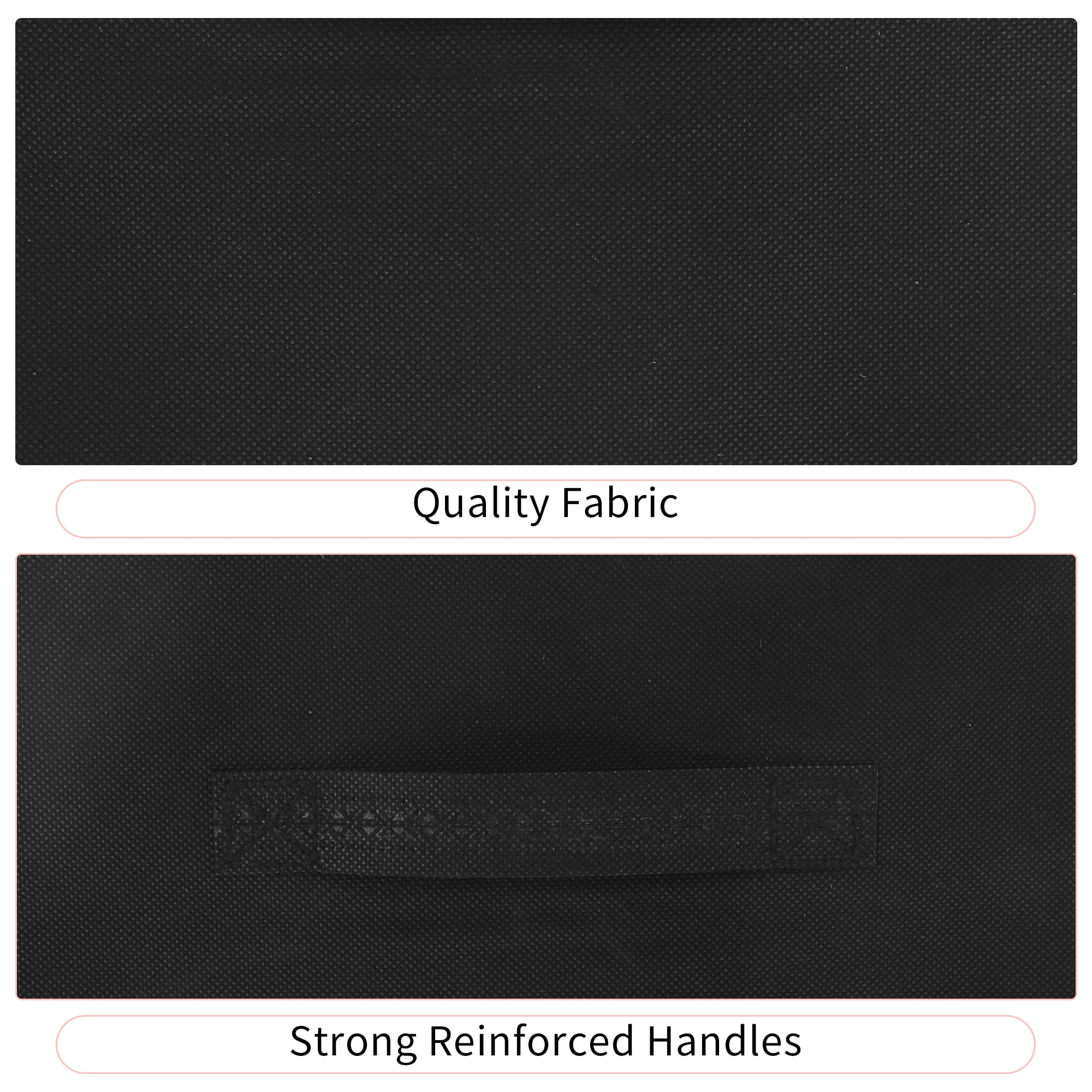 Unique Bargains Versatile Storage Bins for Organizing Space Efficiently Black