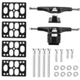 thumbnail image 1 of Land Surfing Skateboard Trucks For S6 Red Spring Bridge Surfskate Skateboard Adapter,black Gasket, 1 of 5