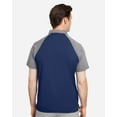 thumbnail image 3 of Team 365 TT21C Men's Command Snag-Protection Colorblock Polo-Sport Dark Navy Heather/ Sport Graphite-S, 3 of 6