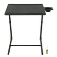 thumbnail image 2 of TV Tray Table, Black Multi Function TV Dinner Tray  for Eating, 2 of 7