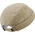 thumbnail image 3 of Brimless Docker Hat Casual 5 Panel Skullcap Retro Sailor Beanie Caps Rolled Cuff Harbour Cap Worker Hats, 3 of 5