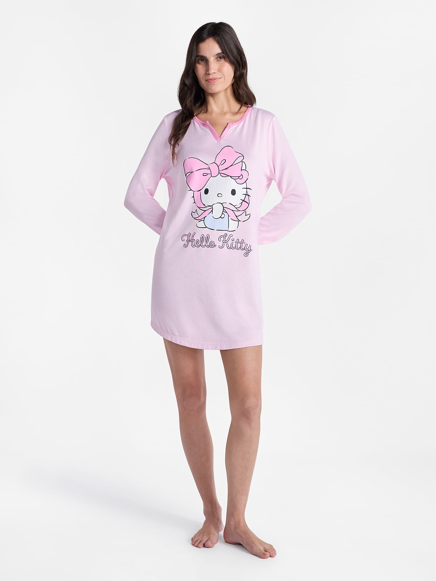 Hello Kitty Women's Valentine's Day Sleepshirt, Sizes XS-3X