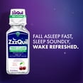 thumbnail image 5 of ZzzQuil Liquid Sleep Aid, FREE & CLEAR, Cherry Flavored, 12 fl oz, 5 of 11