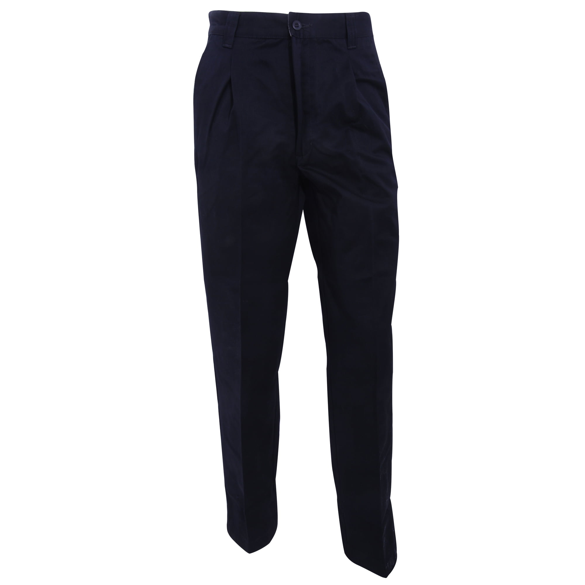 RTY Workwear Mens Casual Stain Resistant Single Pleated Work Chinos
