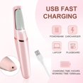thumbnail image 5 of KEAWIS Electric Foot Callus Remover for Foot,Rechargeable Foot Callus Remover with 2 Speeds & Led Light,Pedicure Tools for Hard,Cracked,Dry Dead Skin,At-Home Foot Care for Men Women,Ideal Gift(Pink), 5 of 7