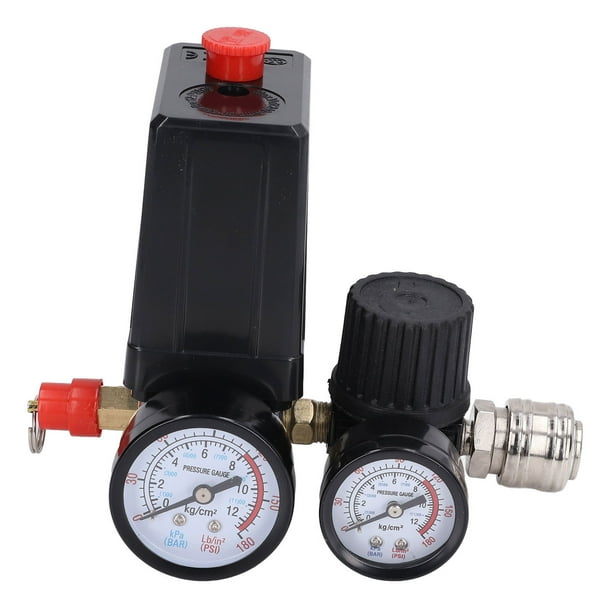 Air Compressor Control Valve, Normally Closed Pressure Switch 90120PSI