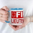 thumbnail image 5 of CafePress - Fire Lieutenant Mug - 11 oz Ceramic Mug - Novelty Coffee Tea Cup, 5 of 6