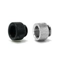 thumbnail image 3 of Extender Fitting For Hard Pipe, 10mm 15mm 20mm 30mm 40mm M-F G1/4, Black / Silver Nickel For Computer Water Cooling Silver 40mm, 3 of 6