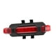 thumbnail image 4 of Luz trasera para bicicleta recargable por USB, LED con modos, luces traseras para bicicleta de montaña rojo, 4 of 7