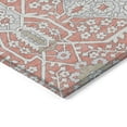 thumbnail image 4 of Addison Rugs Chantille Indoor/Outdoor Transitional Diamonds Salmon Washable Rectangle Rug, 2'6" x 3'10", 4 of 6