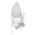 thumbnail image 3 of KAKOWELY Electric Iron Hanger Ironing Board Rack Ironing Supplies Organizer for Home Electric Ironing Hanger Wall Mounted Ironing Holder Ironing Board Wall Rack Electric Iron Storage Holder, 3 of 5